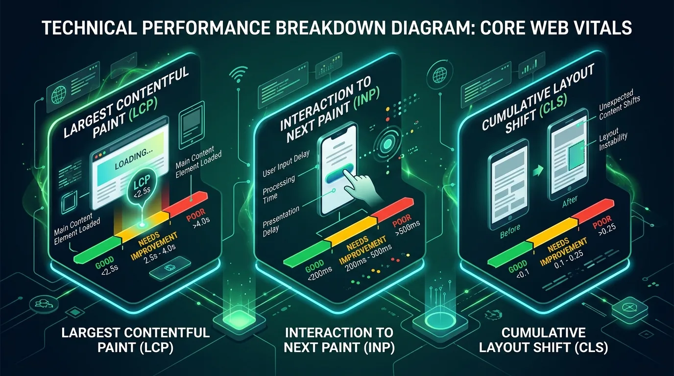 Core Web Vitals Telemetry Architecture and Performance Metrics