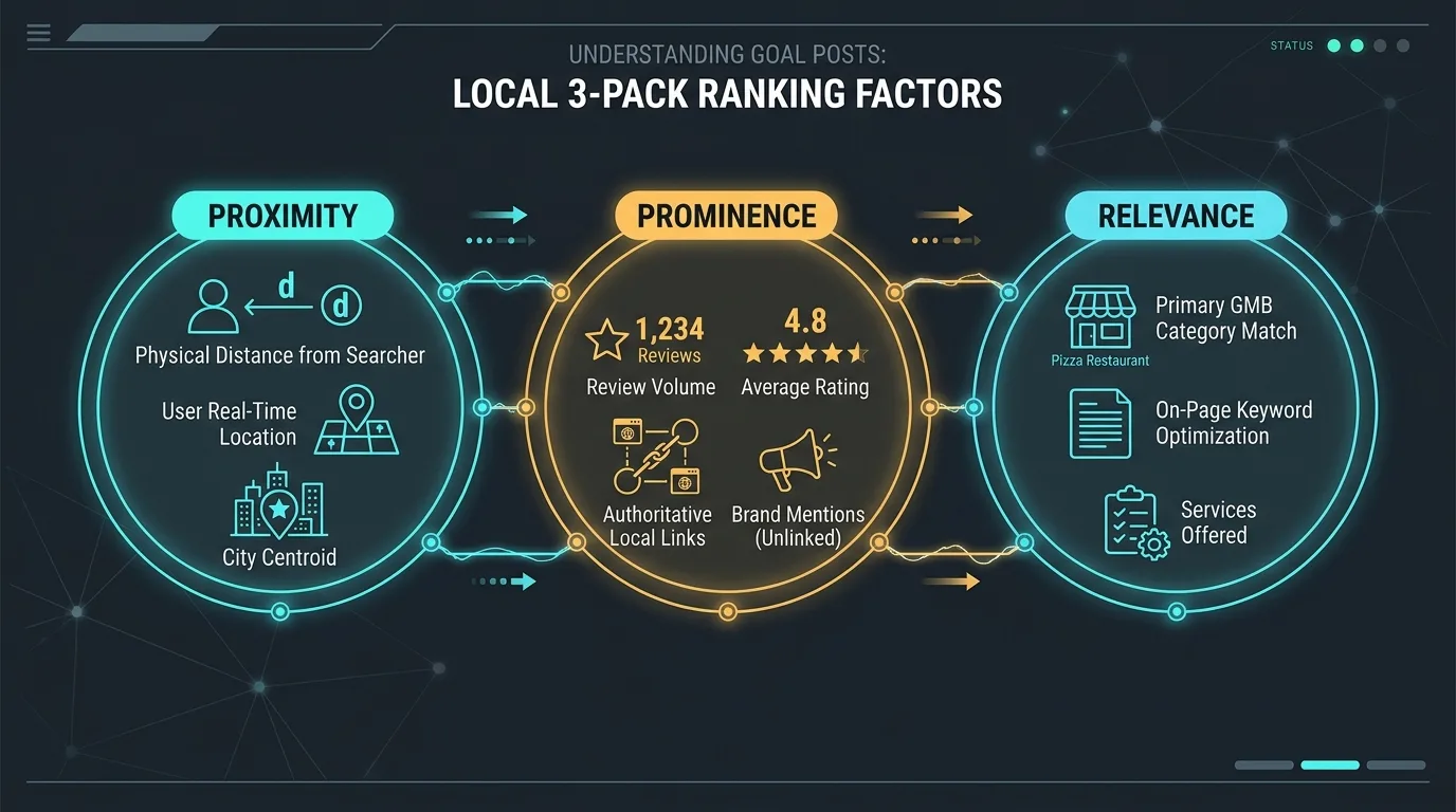 Google Maps Local 3-Pack Ranking Factors Breakdown
