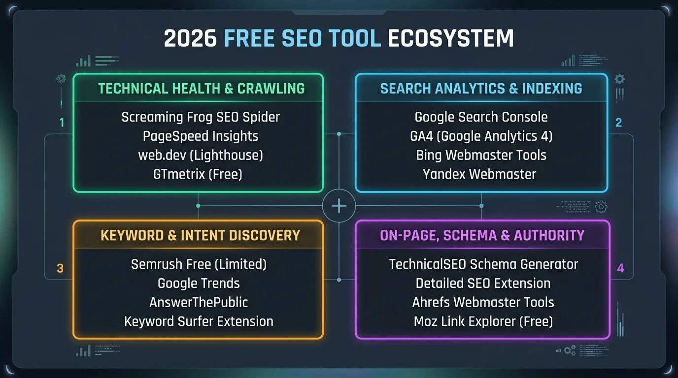 Python SEO Automation Libraries and Tools Ecosystem Matrix